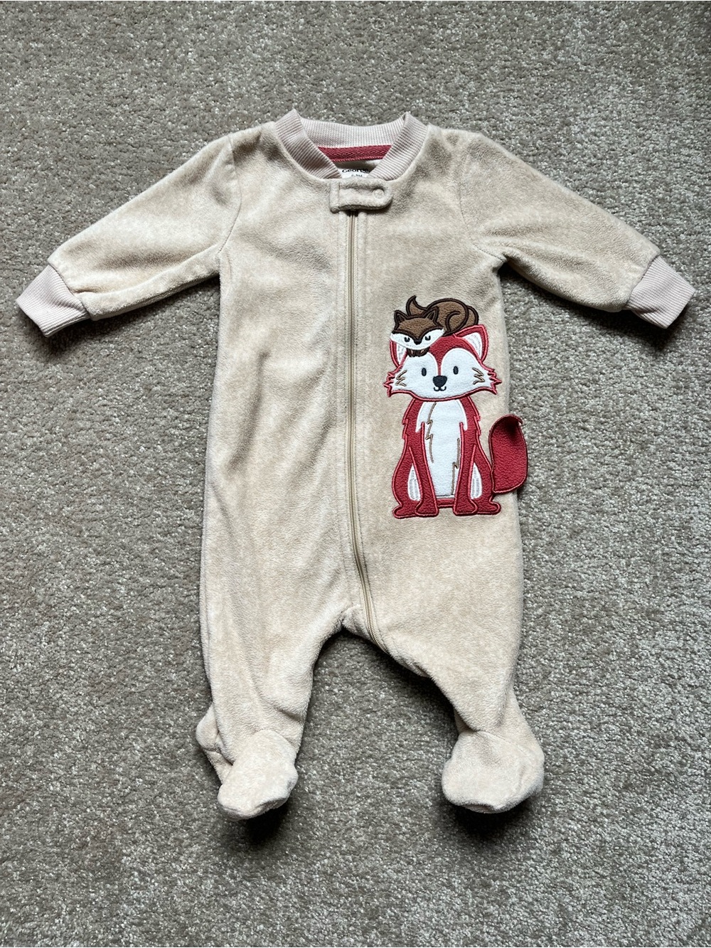 2/$15 or 3/$20 Fleece Footed One-Piece